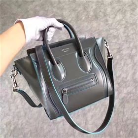 Celine nano gray Boston bag 4681