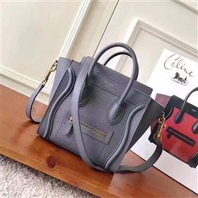Celine nano Boston gray bag 4695