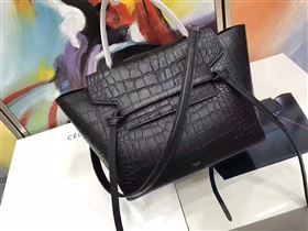 Celine medium black belt bag 4603