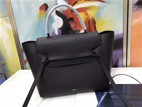 Celine medium grain belt black bag 4611