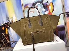 Celine large suede tan Phantom Luggage bag 4625