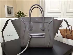 Celine large gray Phantom Luggage bag 4637