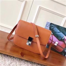 Celine tan box classic bag 4702