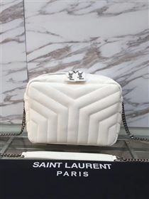 YSL small white shoulder chain bag 4728