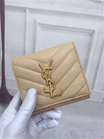 YSL wallet gray bag 4840