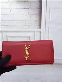 YSL smooth wallet red bag 4848