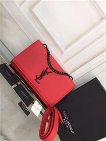 YSL red Messenger shoulder bag 4859