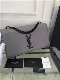 YSL gray Messenger shoulder bag 4862