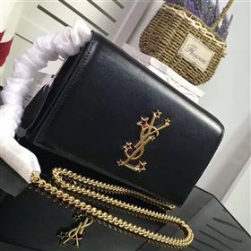 YSL black clutch chain bag 4827