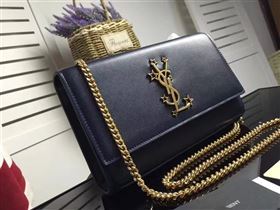 YSL grain leather clutch chain bag 4828