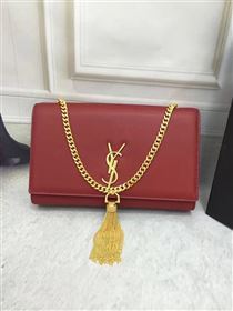 YSL wine chain clutch Tassel bag 4834