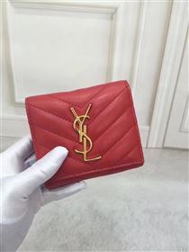YSL smooth wallet red bag 4839