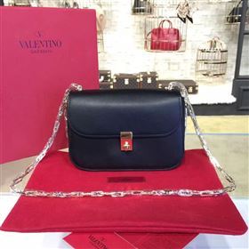 Valentino black chain body cross bag 4944