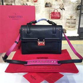 Valentino shoulder black handbag bag 4971