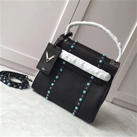 Valentino black tote shoulder bag 4982