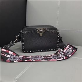 Valentino small rockstud black shoulder bag 4900