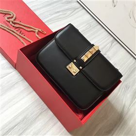 Valentino black 25cm chain body cross bag 4921