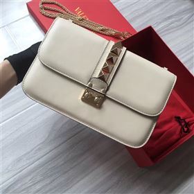 Valentino large chain cross cream body bag 4929