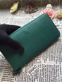 Hermes large wallet green bag 5052