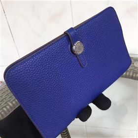 Hermes dogon wallet navy bag 5097