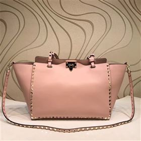 Valentino large shoulder pink tote bag 5007