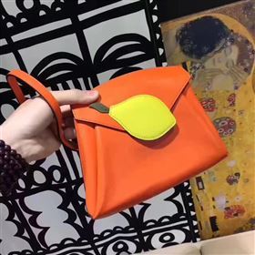 Hermes new small shoulder orange bag 5141