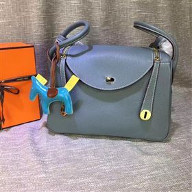 Hermes gray Lindy bag 5172