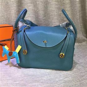 Hermes navy Lindy bag 5173