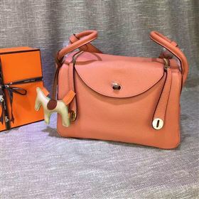 Hermes orange Lindy bag 5174