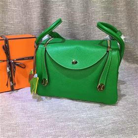 Hermes green Lindy bag 5177