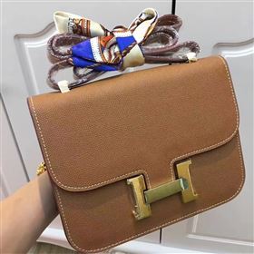 Hermes Epsom tan Constance bag 5190