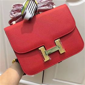 Hermes Epsom red Constance bag 5197