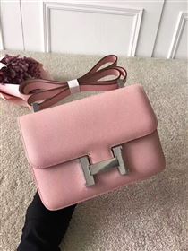 Hermes Constance top pink leather bag 5103