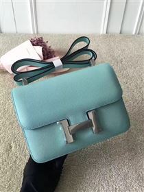 Hermes Constance top sky leather bag 5104
