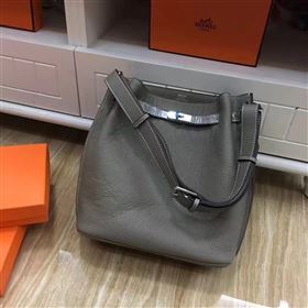 Hermes so Kelly shoulder gray bag 5126