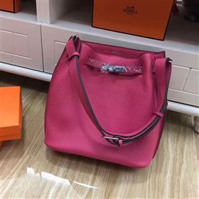 Hermes so Kelly shoulder rose bag 5129