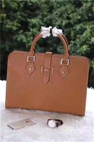 Hermes large men tan tote bag 5259