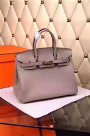 Hermes gray Birkin bag 5263