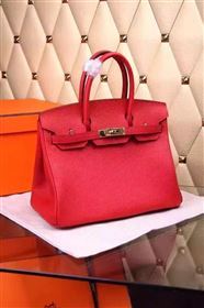 Hermes red Birkin bag 5271