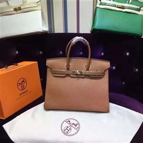 Hermes grain Birkin tan bag 5283