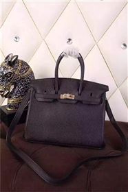 Hermes mini 25cm black Birkin bag 5201