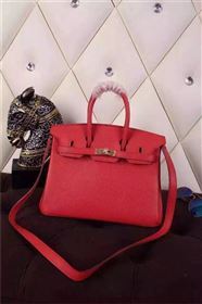 Hermes mini 25cm red Birkin bag 5206