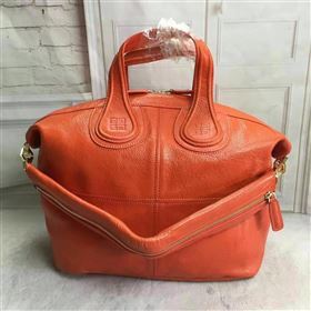 Givenchy large orange nightingale bag 5369