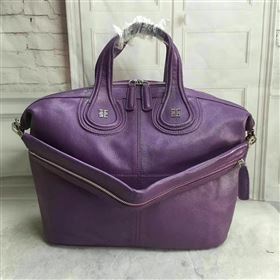 Givenchy large nightingale purple bag 5373