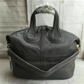 Givenchy large gray nightingale lambskin bag 5382