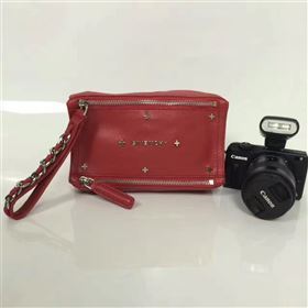 Givenchy clutch red bag 5392
