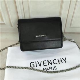Givenchy mini shoulder flap black bag 5314