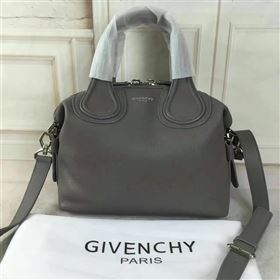 Givenchy medium goatskin gray nightingale bag 5319
