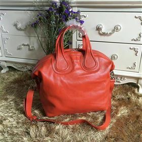 Givenchy medium goatskin orange nightingale bag 5322