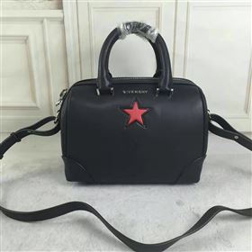 Givenchy small lucrezia satchel black red v bag 5444